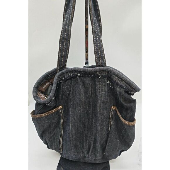 Thirty-One Denim Tote Bag With Pockets & Zippered Compartments - Picture 8 of 8